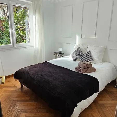 Duplex Climatise 100M2, Jardin, Garage Individuel Clos Antibes Extérieur photo